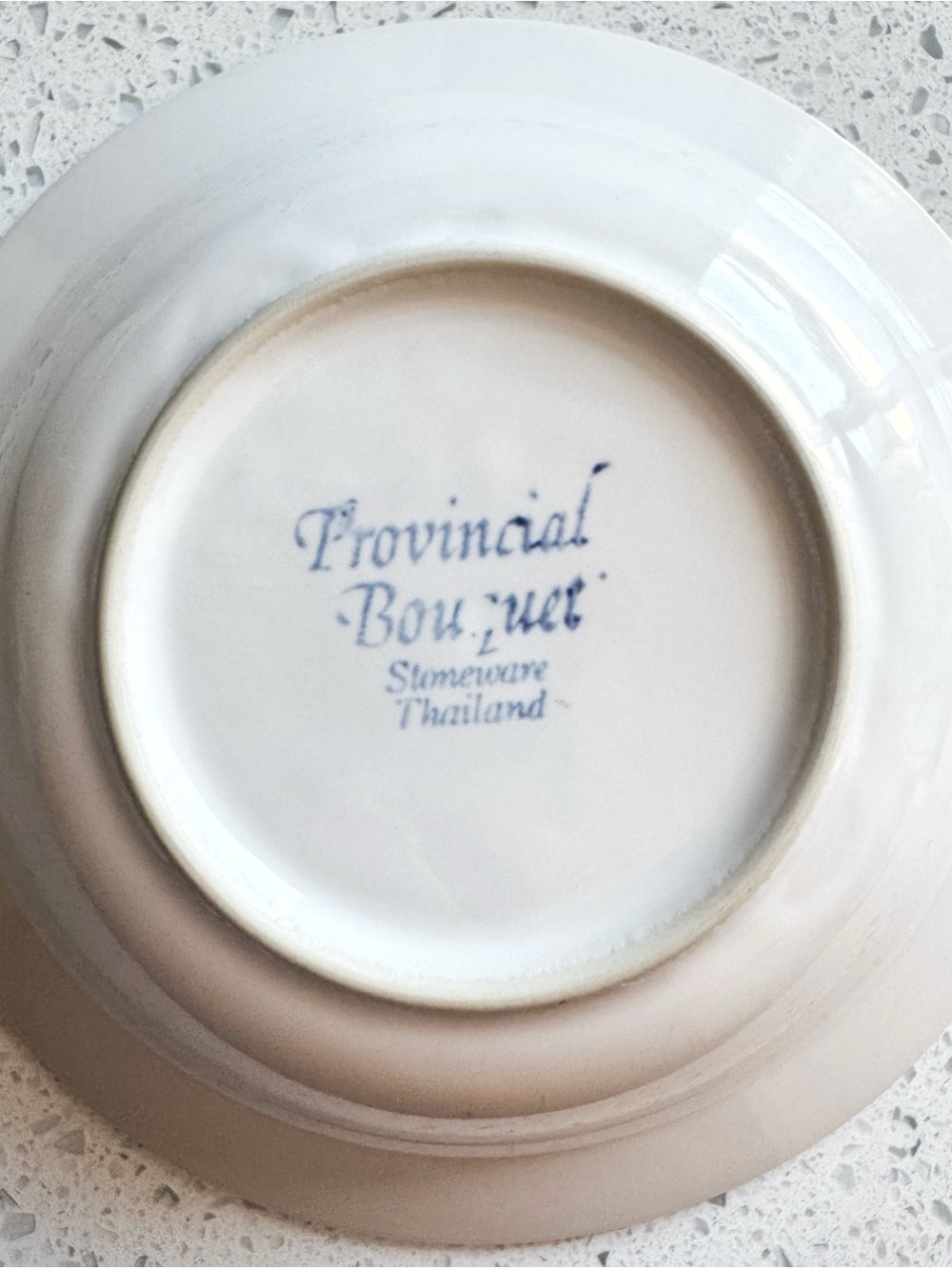 Provincial Bouquet Thailand Stoneware Floral Cereal Bowls Set of 5 - Picture 6 of 6